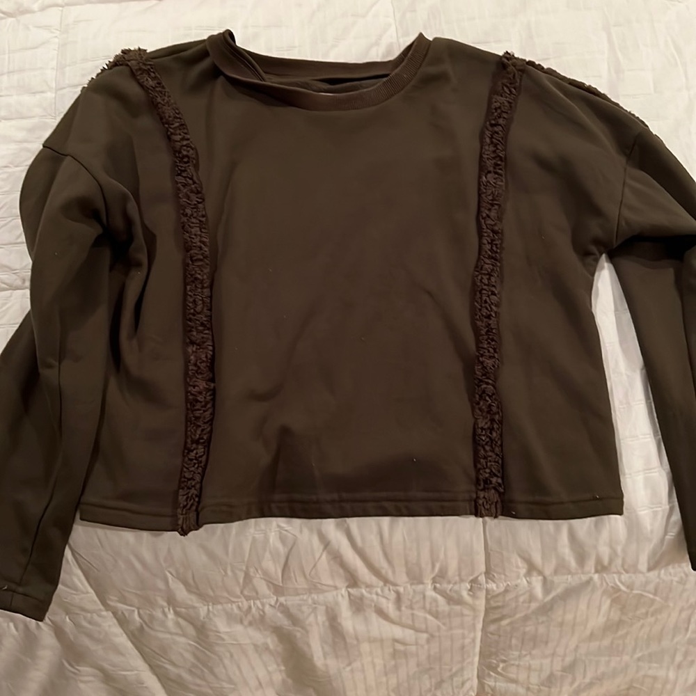 Green Crewneck sweater